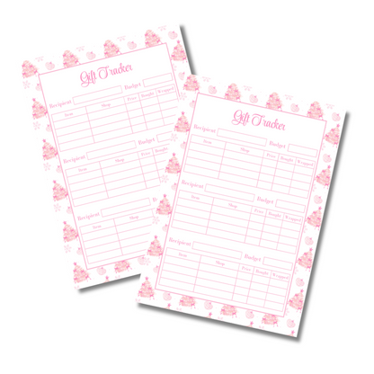 My Everlasting Christmas Planner & Page Insert Bundle 2026 - A4 - Pink & Silver Diamond Pen Set