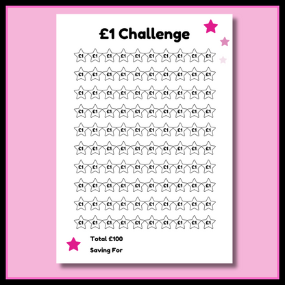 Savings Challenge Book