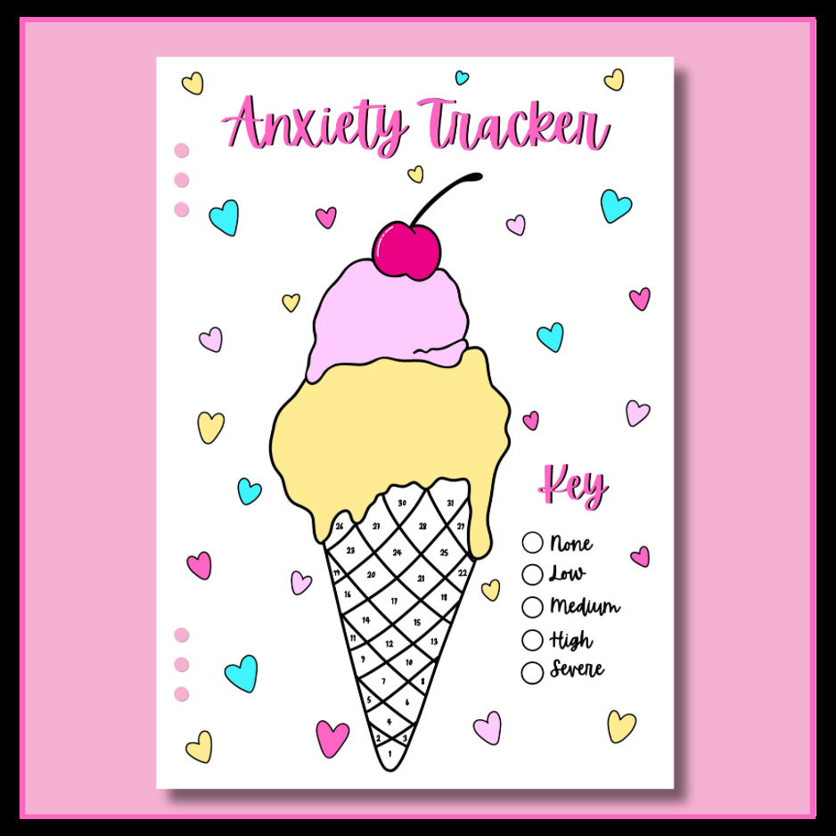 Anxiety Tracker - Single Page