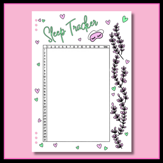 Sleep Tracker - Single Page