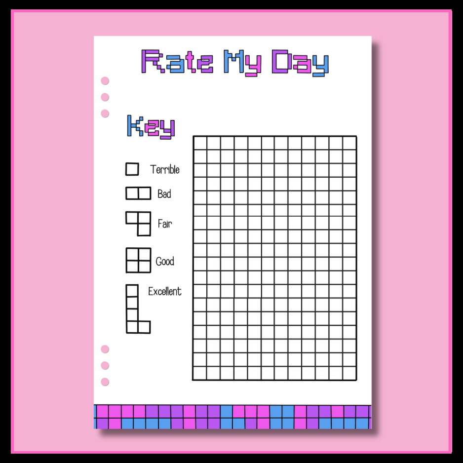 Rate My Day - Single Page