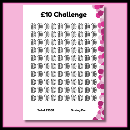 Savings Challenge Book
