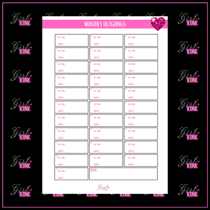 Life Planning & Organisation Page Set - Digital Download