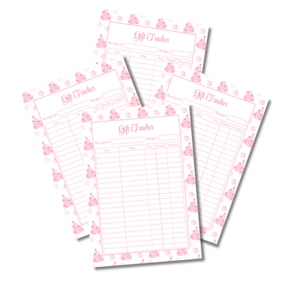 My Everlasting Christmas Planner & Page Insert Bundle 2026 - A4 - Pink & Silver Diamond Pen Set
