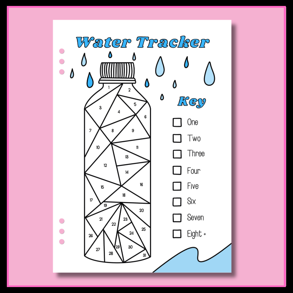 Water Tracker - Single Page