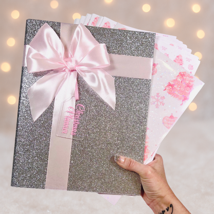 My Everlasting Christmas Planner & Page Insert Bundle 2026 - A4 - Pink & Silver Diamond Pen Set