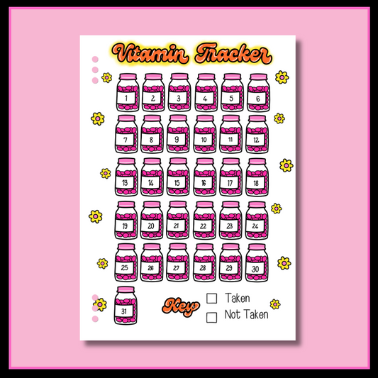 Vitamin Tracker - Single Page