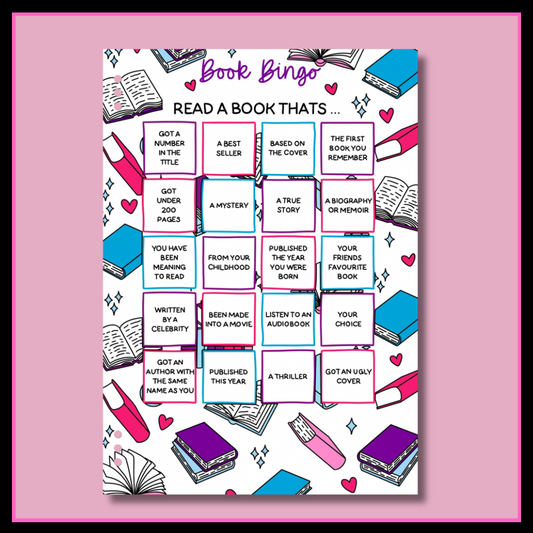 Book Bingo Challenge - Single Page