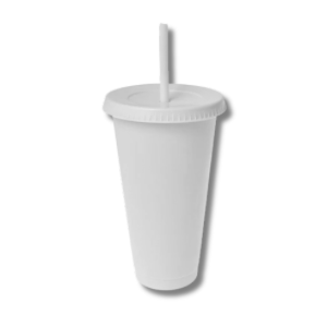 Personalised Cold Cup - White