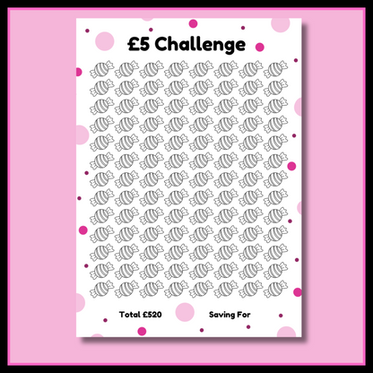Savings Challenge Book
