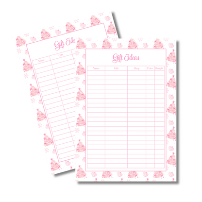 My Everlasting Christmas Planner & Page Insert Bundle 2026 - A4 - Pink & Silver Diamond Pen Set