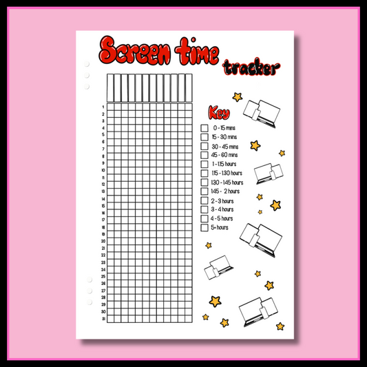 Screen Time Tracker - Single Page