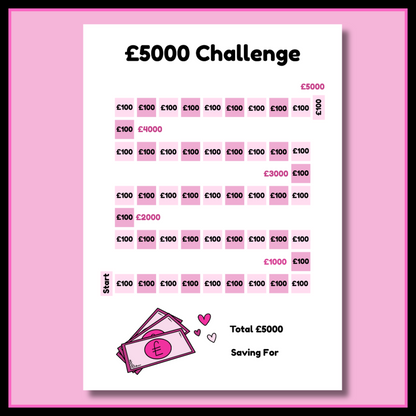 Savings Challenge Book