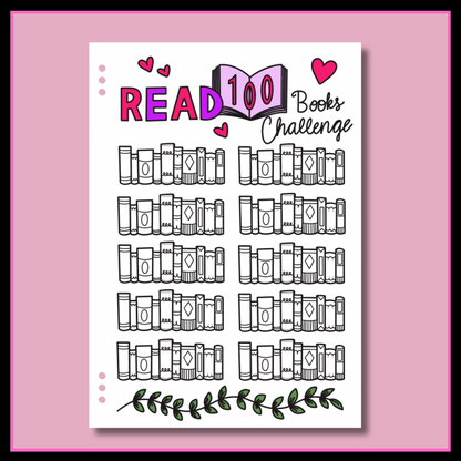 Books & Reading Journal Page Set - Full Bundle