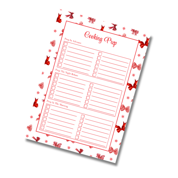 My Everlasting Christmas Planner & Page Insert Bundle 2026 - A4 - Red & Silver Diamond Pen Set