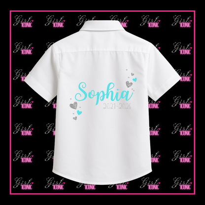 Personalised School Leavers Shirt - Cupid Cutie