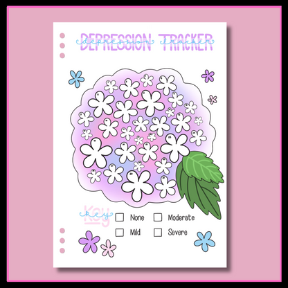 Mental Health Journal Page Set - DIGITAL DOWNLOAD