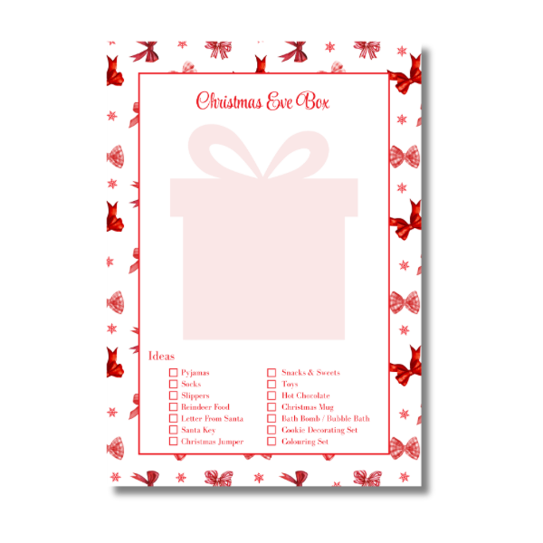 My Everlasting Christmas Planner & Page Insert Bundle 2026 - A4 - Red & Silver Diamond Pen Set