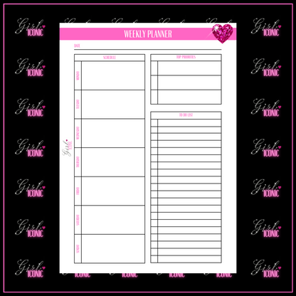 Life Planning & Organisation Page Set - Digital Download