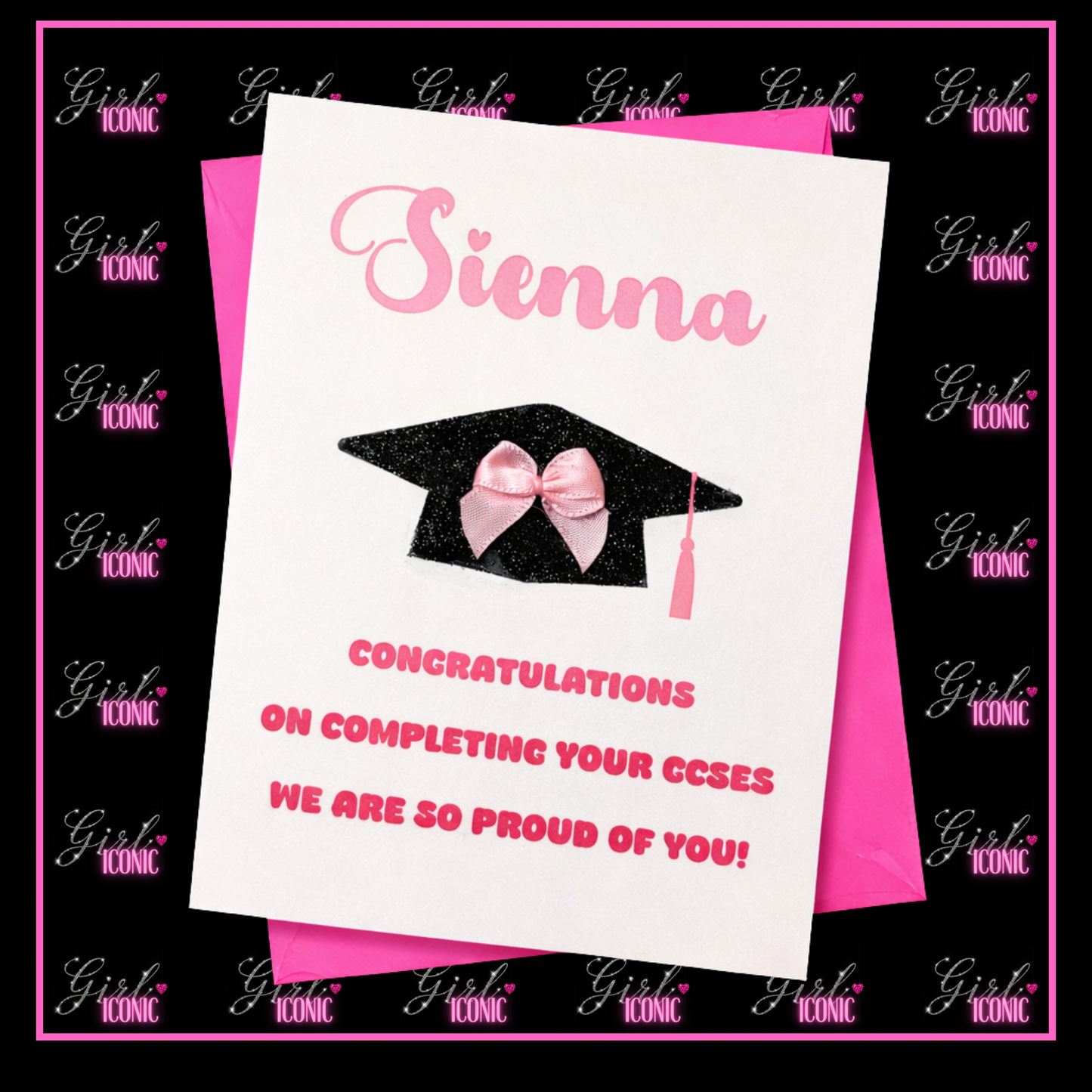 Graduation Hat School Leavers Card