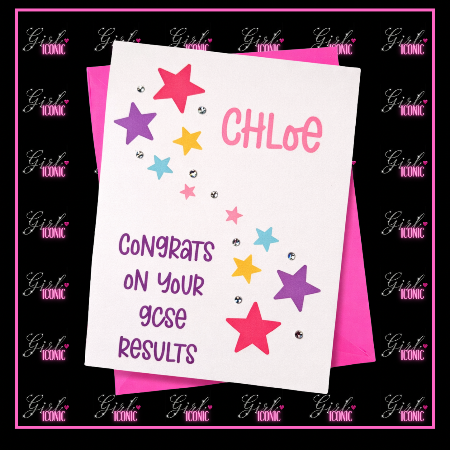 Starburst School Leavers Card