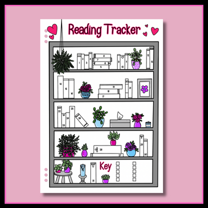 Reading Tracker - 12 Page Set