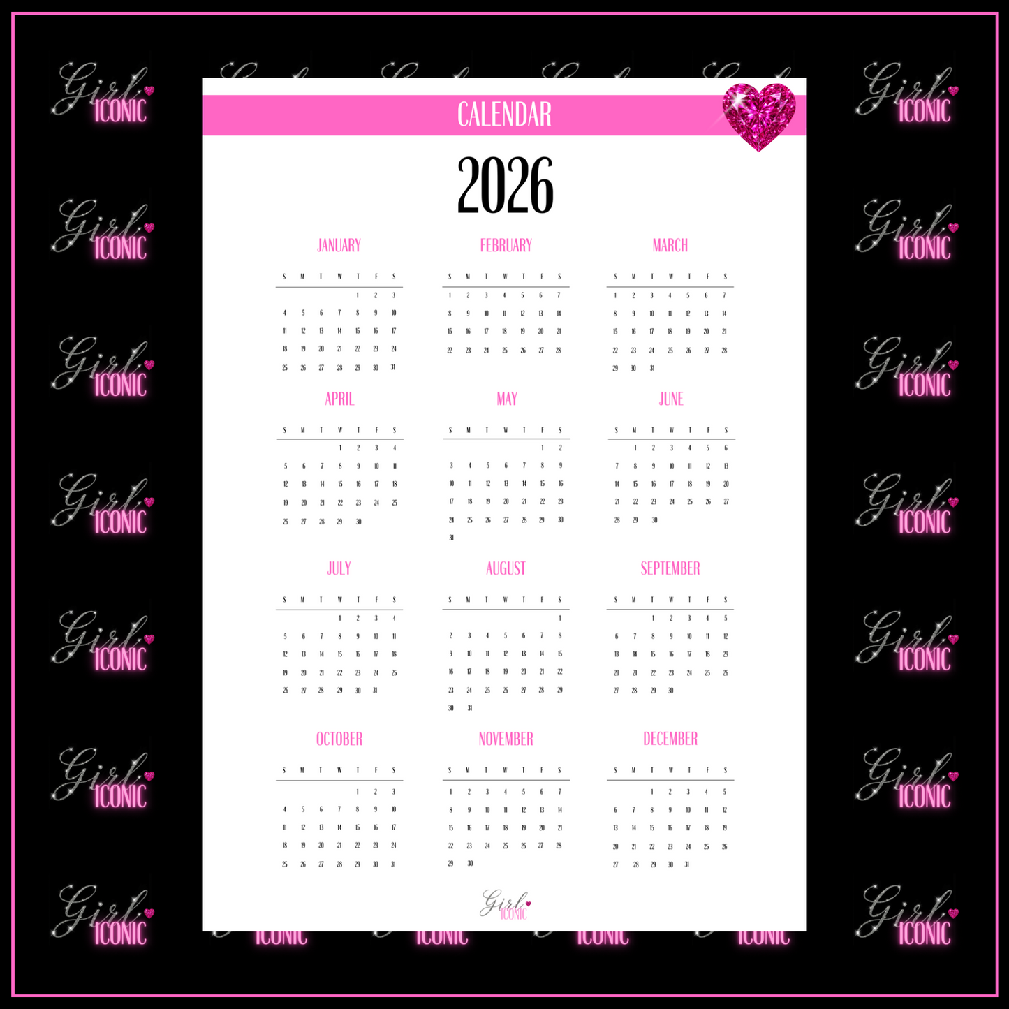 Life Planning & Organisation Page Set - Digital Download